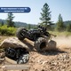Количка с дистанционно управление RC Off-Road 1:16, Скорост 20 км/ч, Големи All-Terrain Гуми, LED Светлини/Прожектори, Дистанционно Управление Тип Пистолет, Включена Презареждаема Батерия, Играчка за Деца 5+ Години, Черна