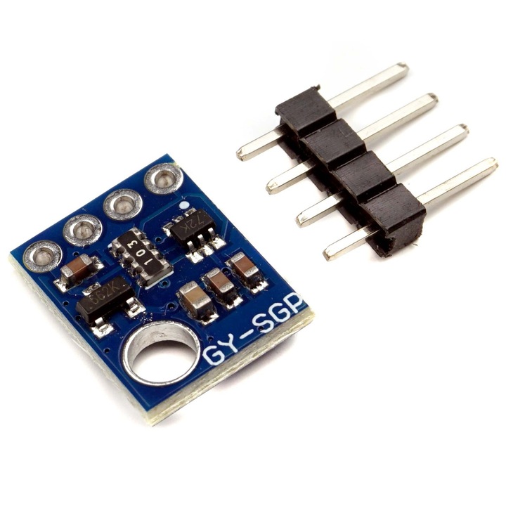 Senzor de calitate a aerului SGP40, Elektroweb, VOC până la 1000 ppm, I2C, 13x11mm