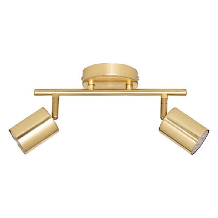 Плафониера Atmosphera, 2 x GU10 25W, 230V, златист финиш, Метал, Златист