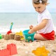Set jucarii de plaja, 23 piese, multicolor, pentru 3 ani