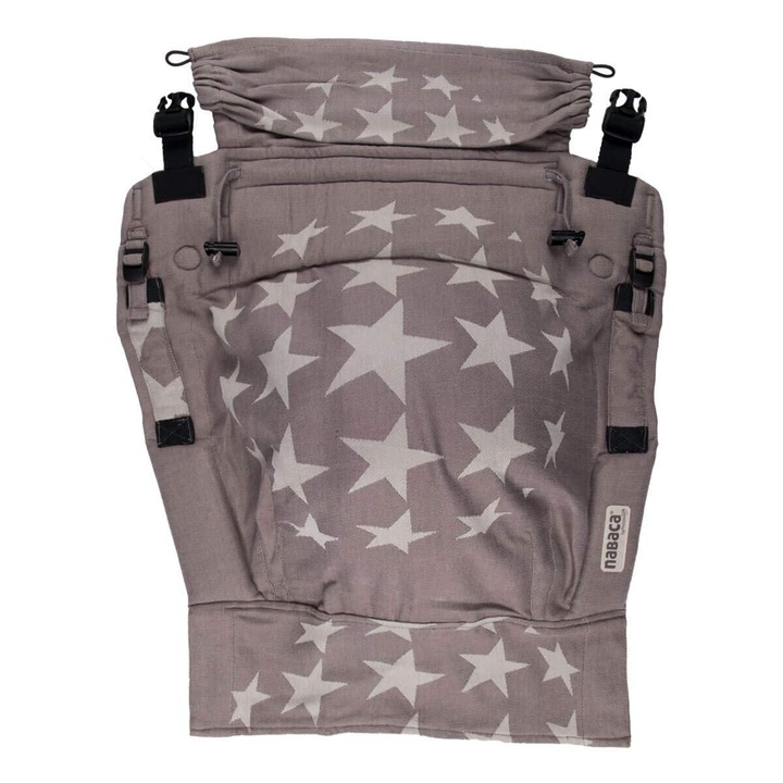 Marsupiu Hoppediz Nabaca, gri, dimensiune L