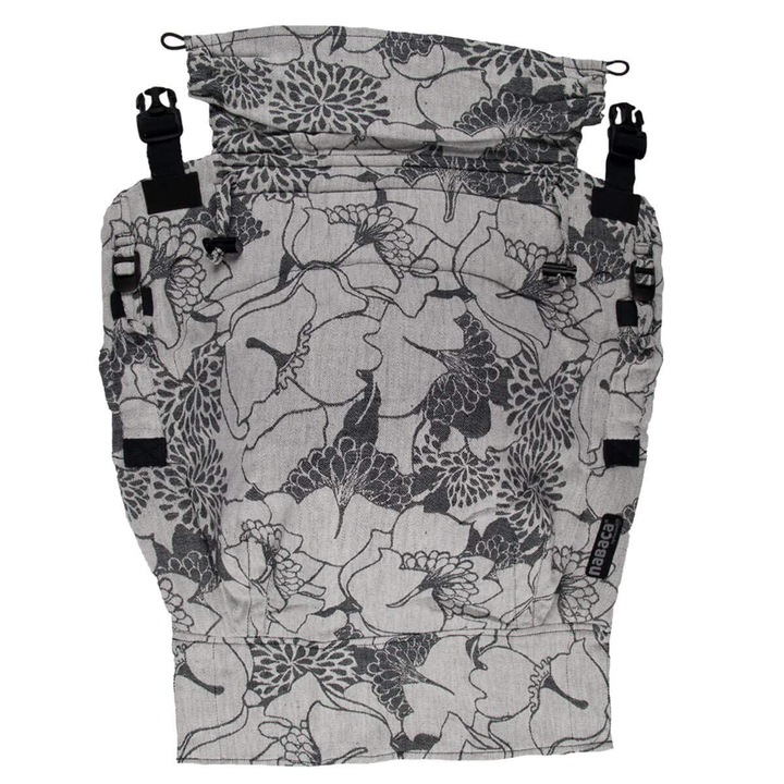 Panou HOPPEDIZ pentru marsupiu Nabaca Florence, gri, dimensiune M
