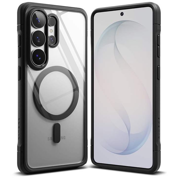 Husa pentru Samsung Galaxy S26 Ultra - Ringke Fusion Bold MagSafe - Black