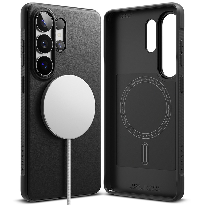 Carcasa telefon Ringke MagSafe pentru Samsung Galaxy S26 Ultra, TPU, Negru