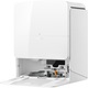 Robot de aspirare Roborock Qrevo Edge 2 Pro QE2P02-00, 25.000 Pa, statie automata golire praf, spalare mop 100°C si uscare 55°C, respalare si recuratare inteligenta, design ultra-subtire cu LDS retractabil, recunoastere AI obstacole, pet friendly, alb