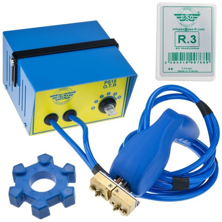 Aparat regrovat anvelope PSO PS15 OTR, electric 1000W, set lame R3 inclus, metal