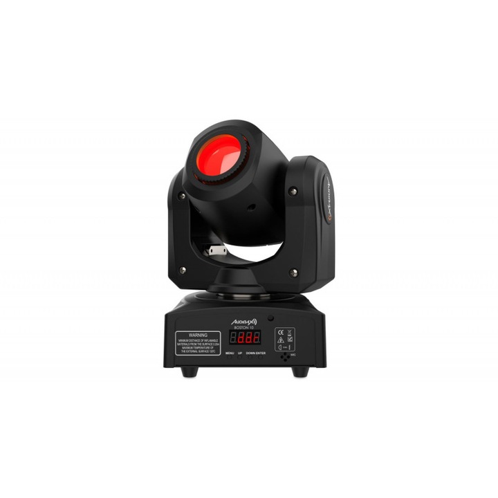 Moving head LED Audibax Boston 10, 7 culori, negru, 159x147x265mm