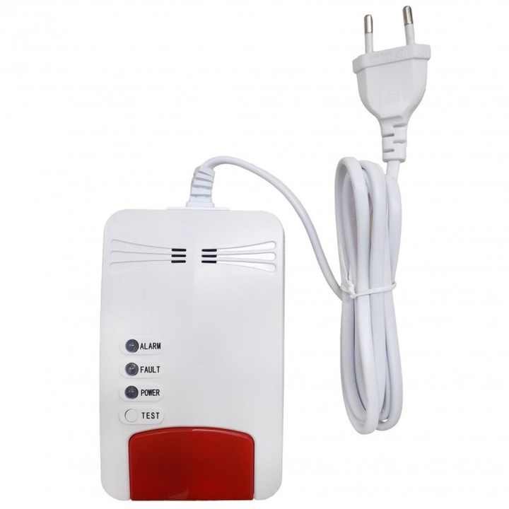 Detector combinat de detectie a monoxidului de carbon, de gaze inflamabile si explozive Secutek - VIP-910T