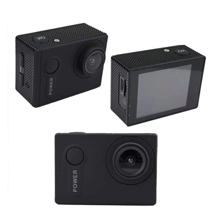 Camera Foto Video Action 4K cu Wi-Fi Sports Ultra HD DV