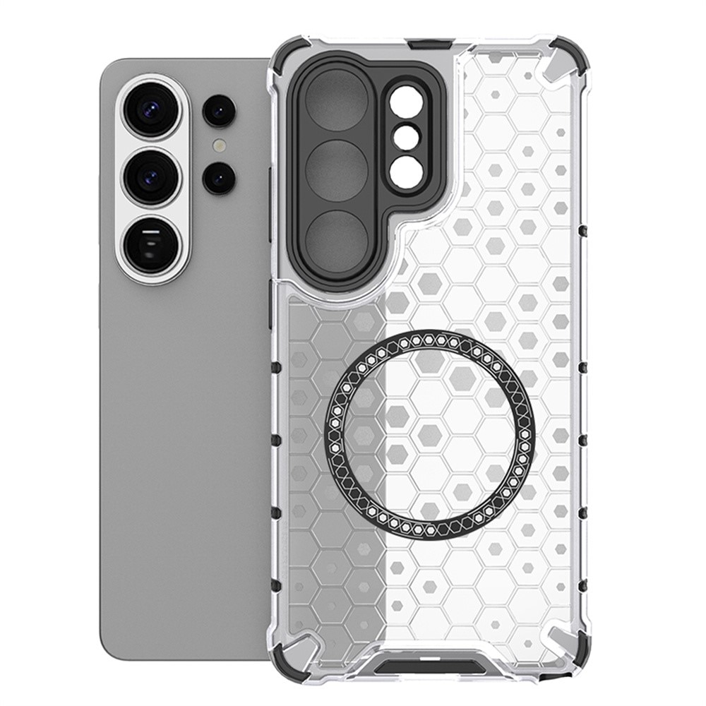 Husa compatibil cu Samsung Galaxy S26 Ultra cu protectie spate si margini anti-soc, Transparent – Model Fagure