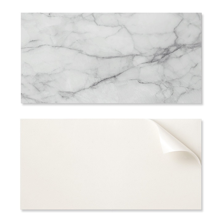 Coloray dekorációs csempe szett, 10 darab, márvány, 40x20cm, 1,6mm, nedvességálló