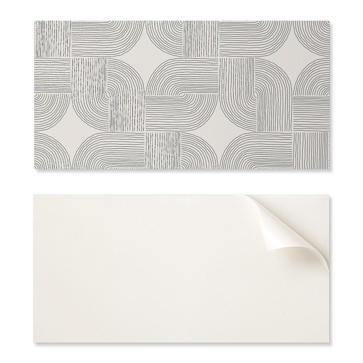 Set de placi decorative Vinilice Coloray, 10 buc, 40x20cm, rezistente la umiditate, culori intense