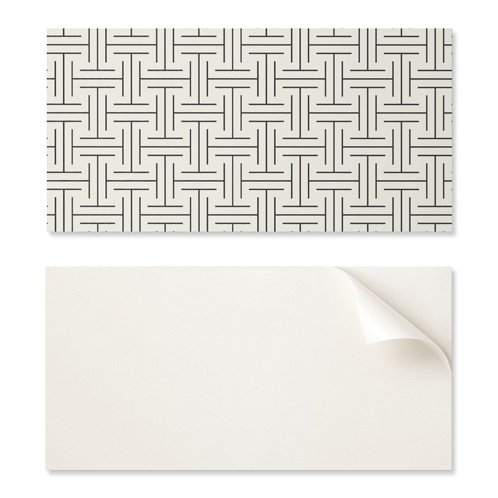 Set de placi Vinilice Coloray, geometric, 10 bucati, 40x20cm