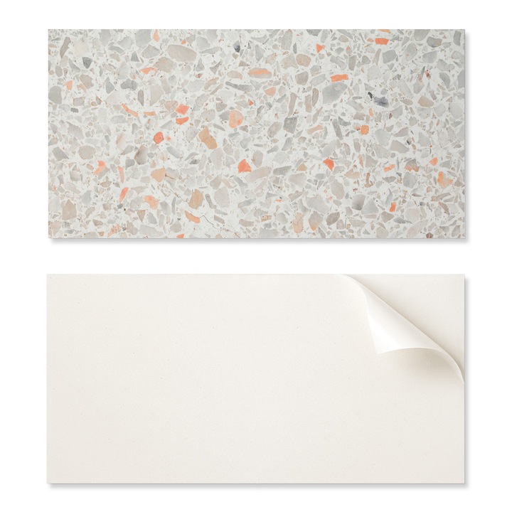 Panou decorativ vinilic autocolant Coloray, 120x60cm, rezistent la umiditate, culori intense