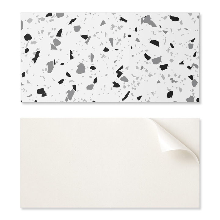 Coloray 120x60 cm öntapadós dekoratív panel, absztrakt minta, nedvességálló, intenzív színek