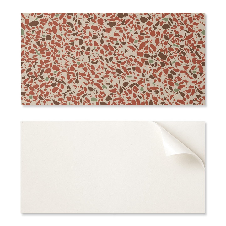 Coloray 120x60cm öntapadó dekoratív panel, absztrakt minta, nedvességálló, intenzív színek