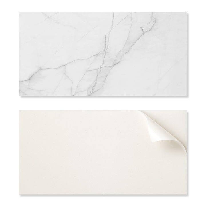 Set 10 placi Vinilice Coloray, Marmura, 40x20cm, 1,6mm