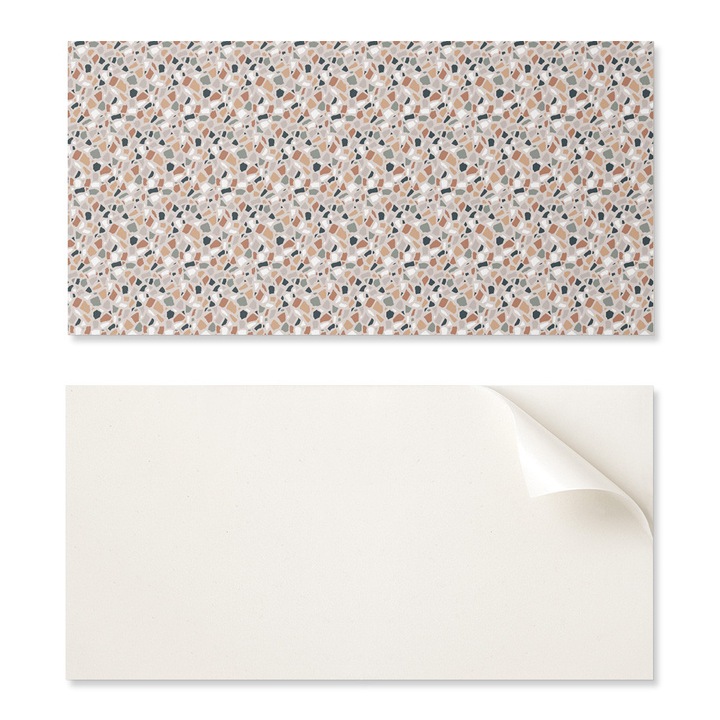 Coloray dekoratív lapok, 6 db-os készlet, PVC, 60x30cm, 1,6mm, többszínű