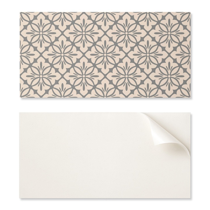 Coloray dekoratív csempe szett 10 db, 40x20cm, többszínű, nedvességálló