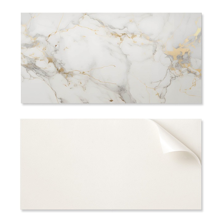Coloray dekorációs tábla, öntapadós vinil tábla, 120x60cm, márvány mintás, nedvességálló