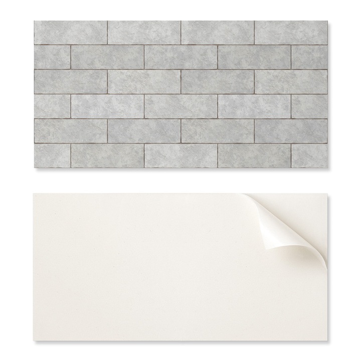 6 db dekoratív táblából álló készlet, Coloray, 60x30 cm