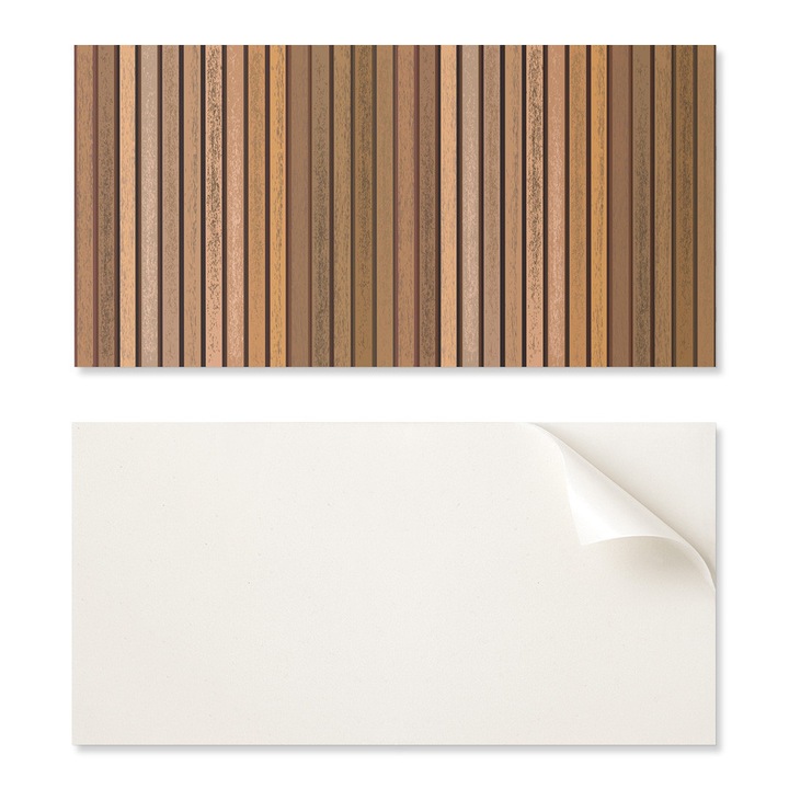 Coloray Dekoratív Falpanel Készlet, 6 db, 60x30cm, PVC, nedvességálló, élénk színek