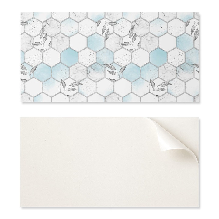 6 db dekoratív tábla készlet, Coloray, 60x30 cm