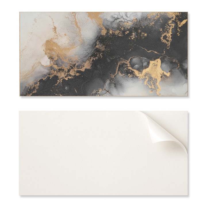 Coloray Dekoratív Tányérkészlet, 6 db, absztrakt, 60x30cm, többszínű