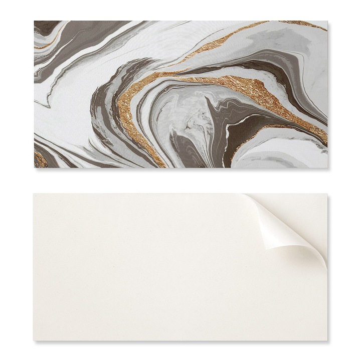 Panou decorativ autocolant Coloray 120x60cm, PVC, rezistent la umiditate, culori intense