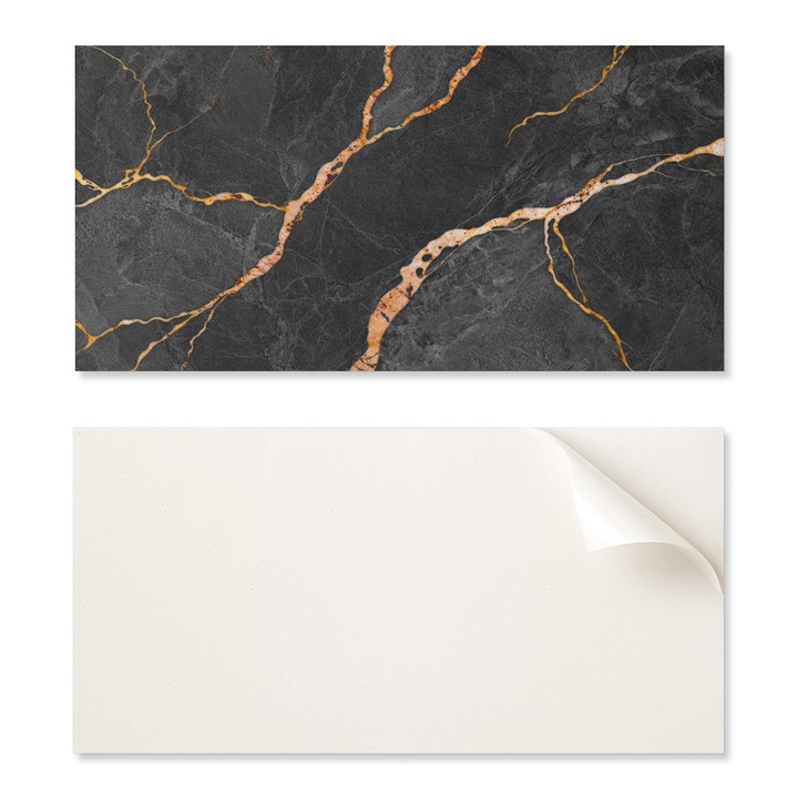 Coloray dekoratív csempe szett, 6 db, elegáns márvány, 60x30cm, 1,6mm