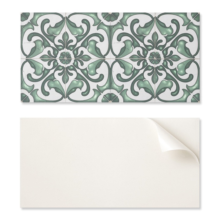 6 db dekoratív táblakészlet, Coloray, 60x30 cm