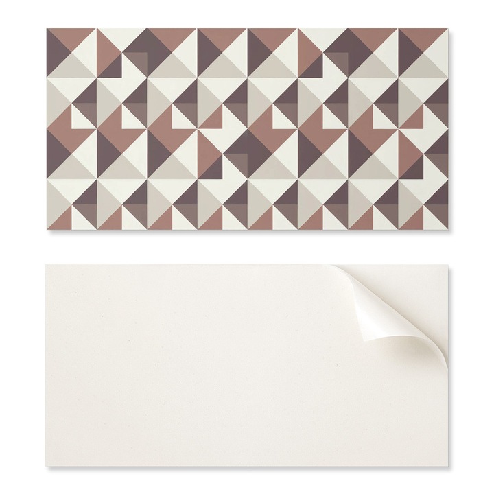 Placa decorativa, Coloray, Maro, 120 x 60cm, PVC