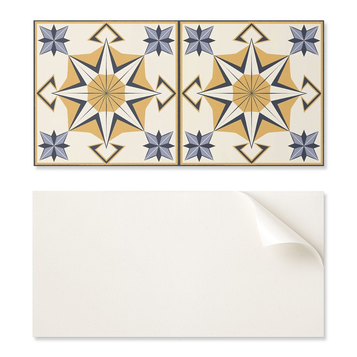 6 db dekoratív tábla készlet, Coloray, 60x30 cm