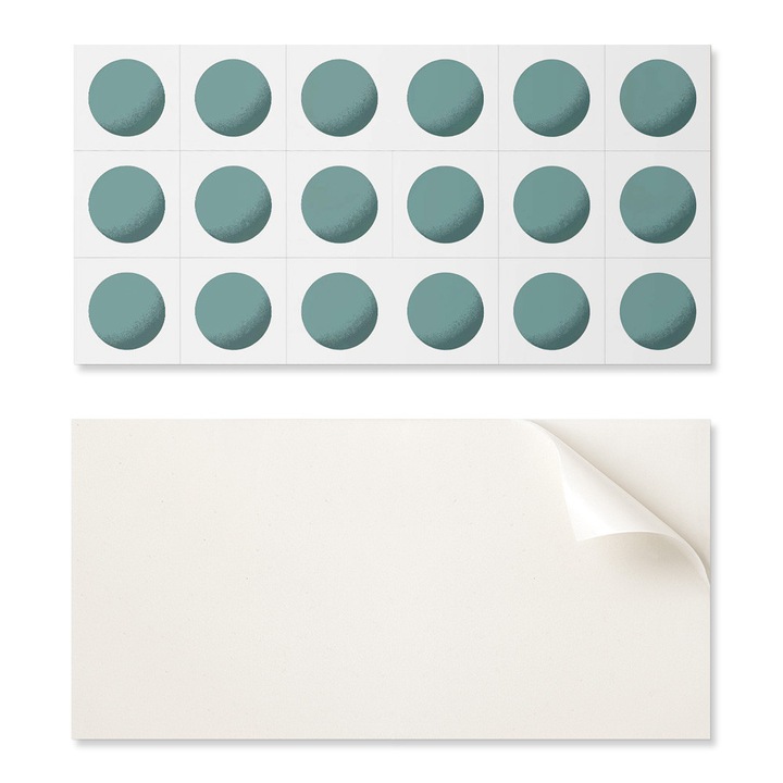 6 db dekoratív tábla készlet, Coloray, 60x30 cm