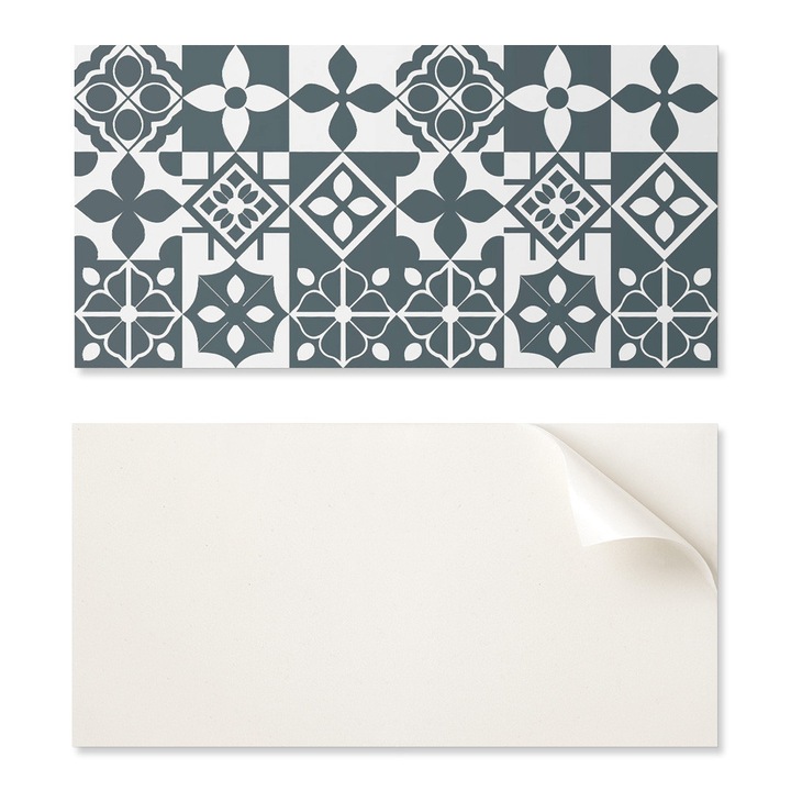 6 db dekoratív táblából álló készlet, Coloray, 60x30 cm