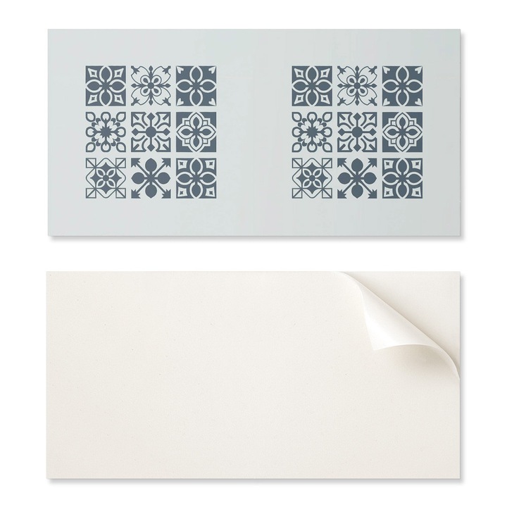 Coloray Dekoratív burkolat készlet, 6 darab, 60x30cm, PVC, nedvességálló, intenzív színek