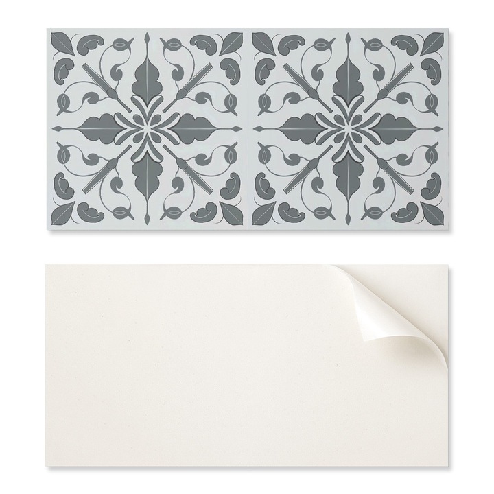 Coloray dekoratív csempe szett 10 db, 40x20cm, többszínű, nedvességálló