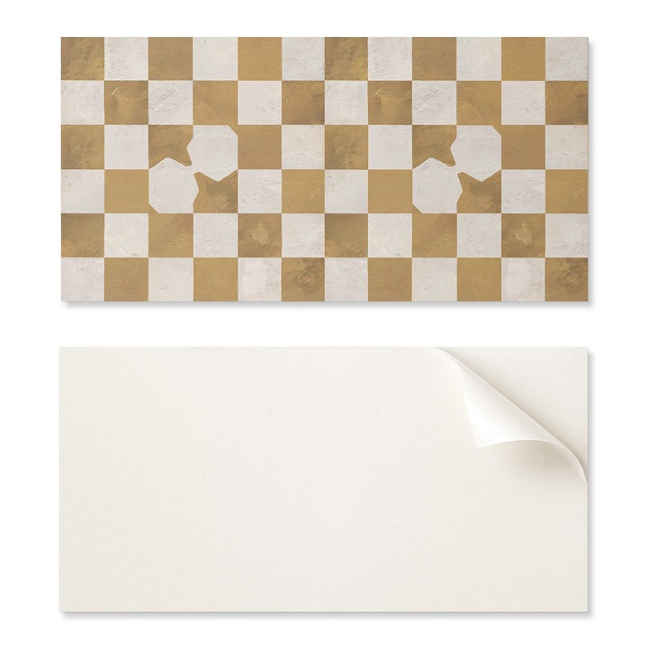 6 db dekoratív tábla készlet, Coloray, 60x30 cm