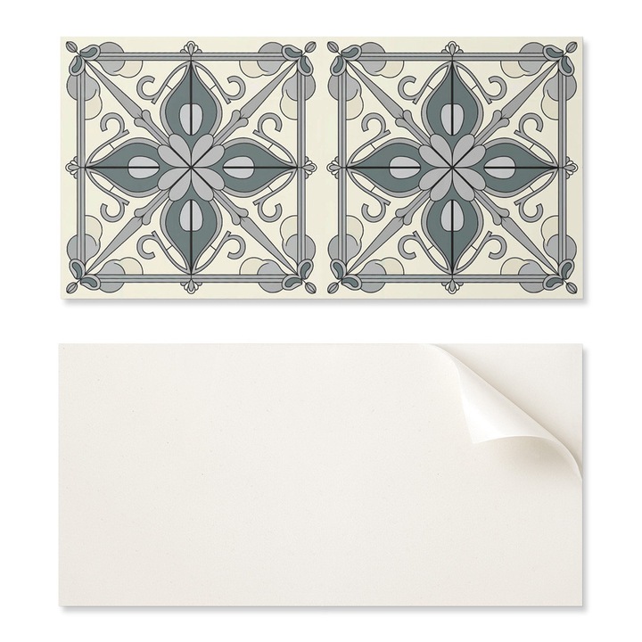 6 db dekoratív táblából álló készlet, Coloray, 60x30 cm