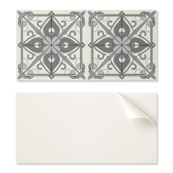 6 db-os díszcsempe készlet, Coloray, 60x30 cm