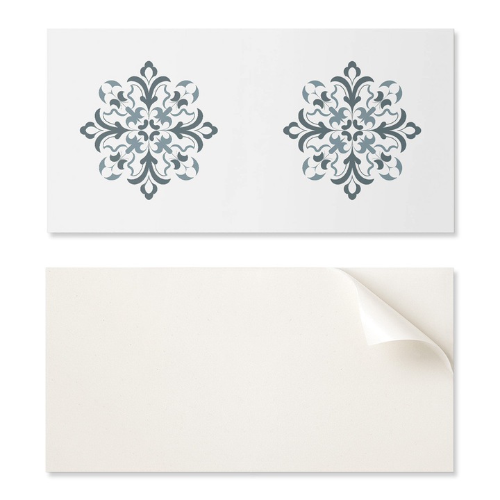 6 db-os dekorációs csempe szett, Coloray, 60x30 cm