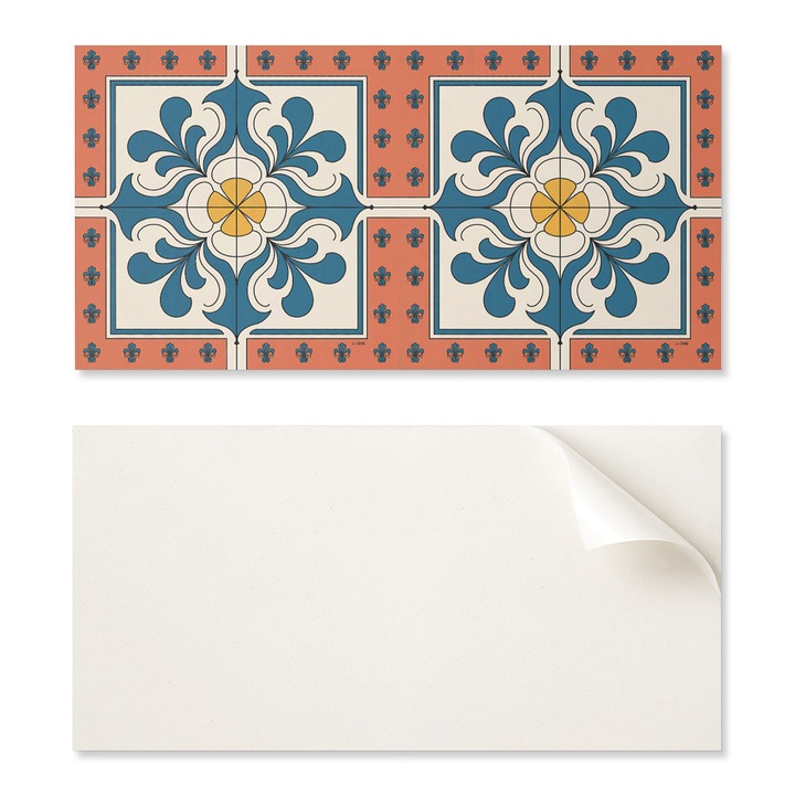 6 db dekoratív tábla készlet, Coloray, 60x30 cm