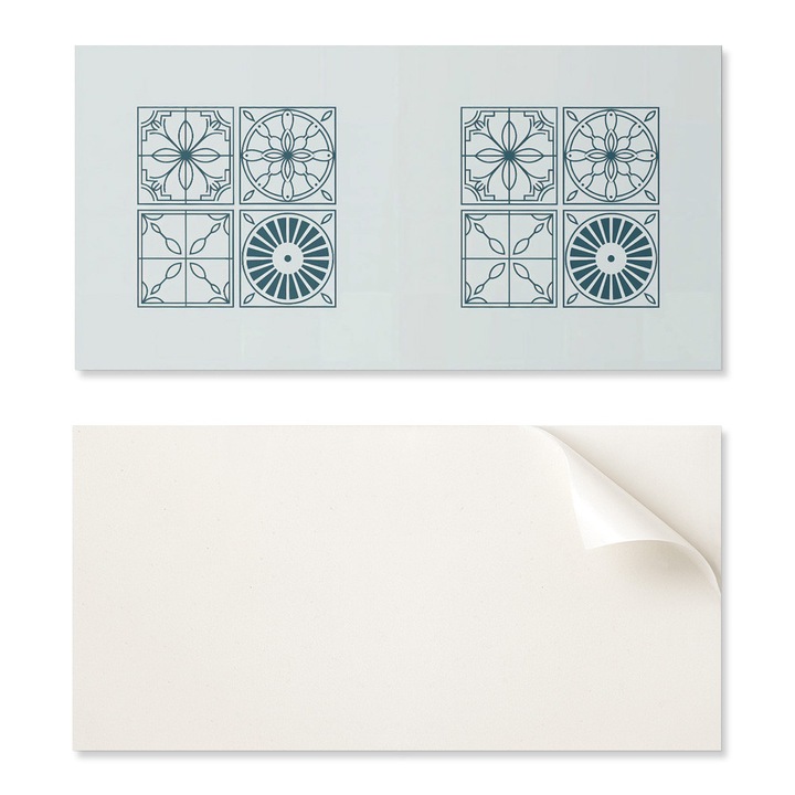 6 db dekoratív tábla készlet, Coloray, 60x30 cm