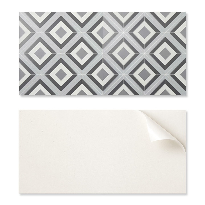 6 db dekoratív táblából álló készlet, Coloray, 60x30 cm