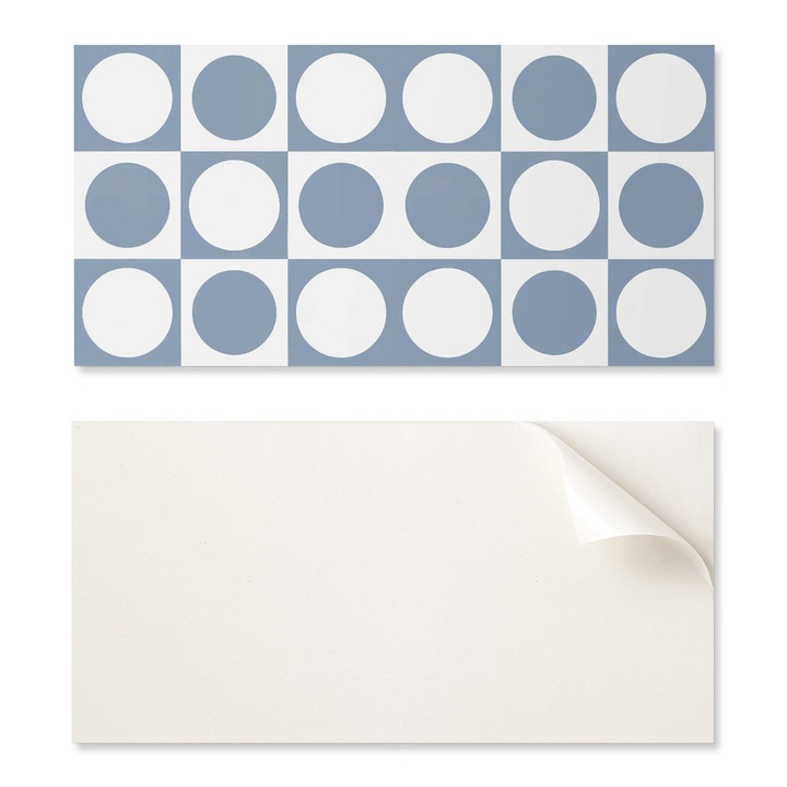 6 db dekoratív táblából álló készlet, Coloray, 60x30 cm