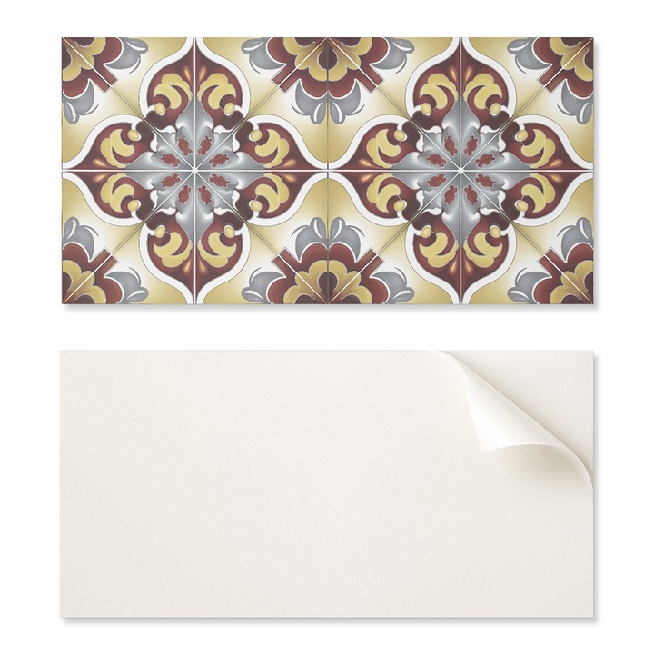 6 db dekoratív táblából álló készlet, Coloray, 60x30 cm