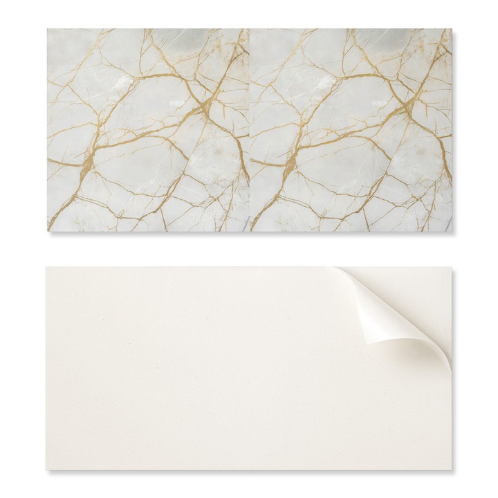 6 db dekoratív táblakészlet, Coloray, 60x30 cm