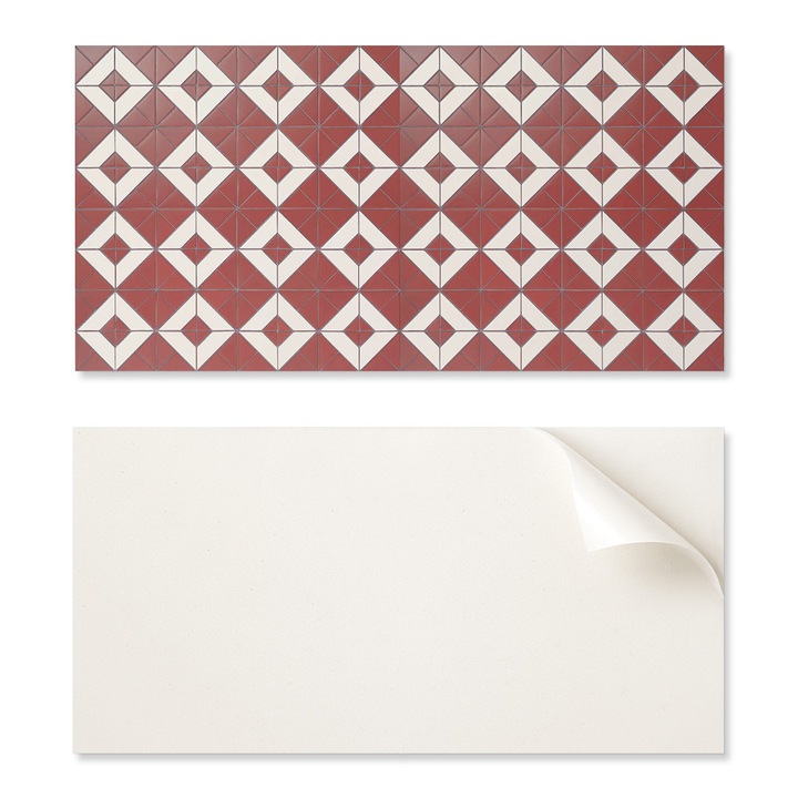 Coloray dekorációs táblakészlet, 6 darab, 60x30cm, többszínű, nedvességálló