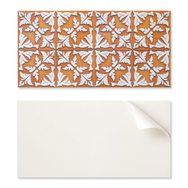 Placi decorative Coloray set 10 buc, vinil, 40x20cm, rezistente la umiditate, culori intense