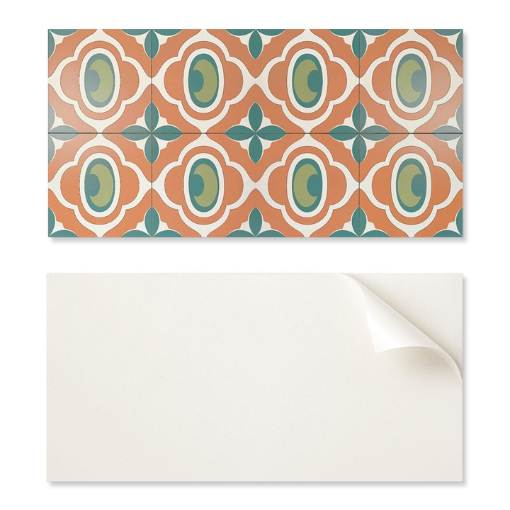 6 db dekoratív táblából álló készlet, Coloray, 60x30 cm